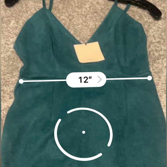 Brand New Revolve Superdown Green XS Dress - Picture 12 of 12